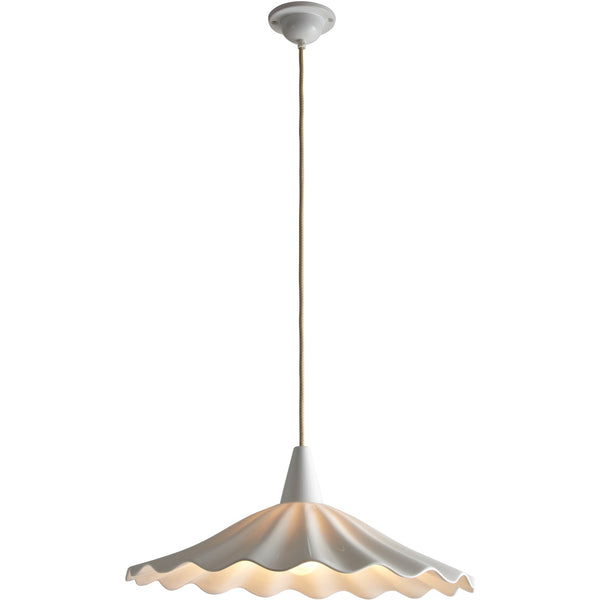 Christie Bone China Pendant Light with Shade
