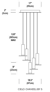 Clone of Cielo Chandelier - Grouping 5