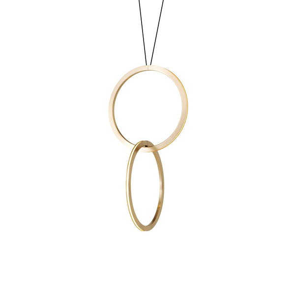 Circus 500 Pendant - Resident - Pendants - 2 Rings - Matt Black - HORNE