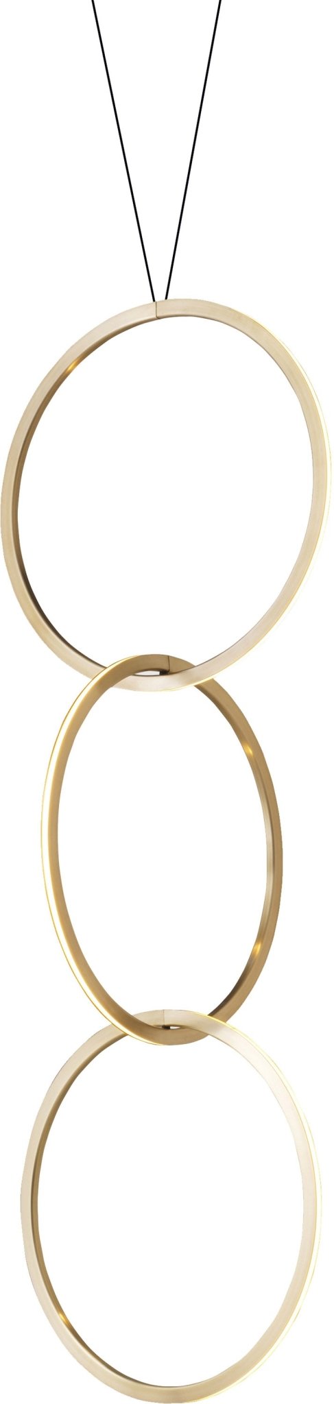 Circus 750 Pendant - Resident - Pendants - 2 Rings - Matt Black - HORNE