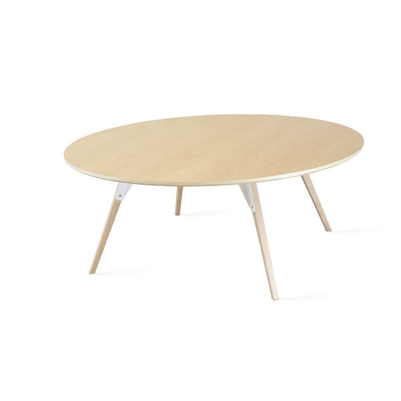 Clarke Large Circle Coffee Table - Maple - Tronk - Tables + Desks - Black - HORNE