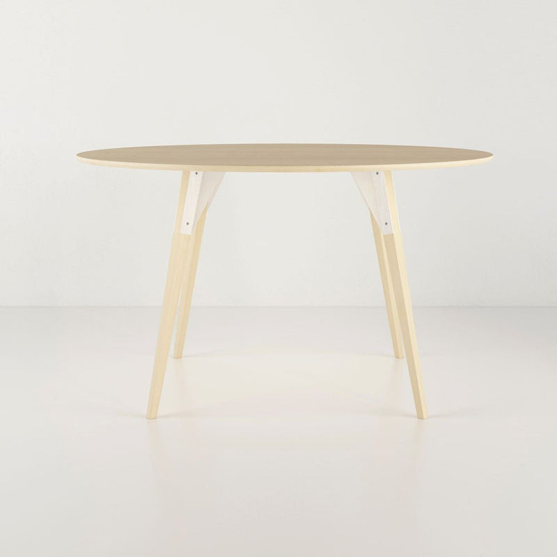 Clarke Large Oval Dining Table - Maple - Tronk - Tables + Desks - Black - HORNE