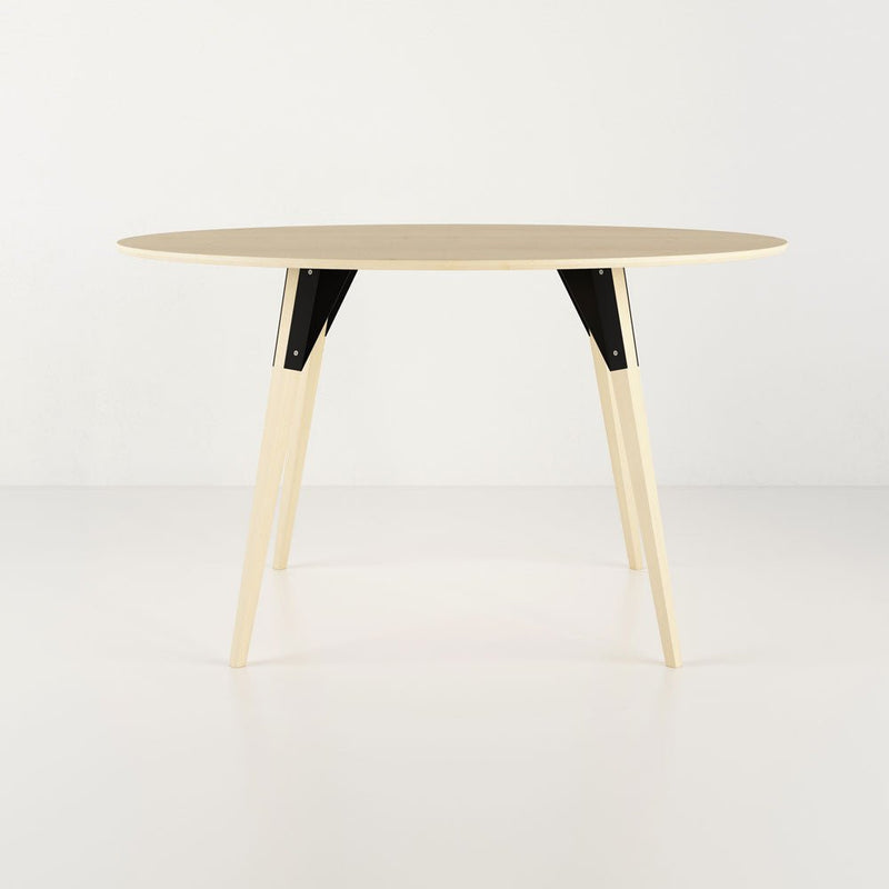 Clarke Large Oval Dining Table - Maple - Tronk - Tables + Desks - Black - HORNE