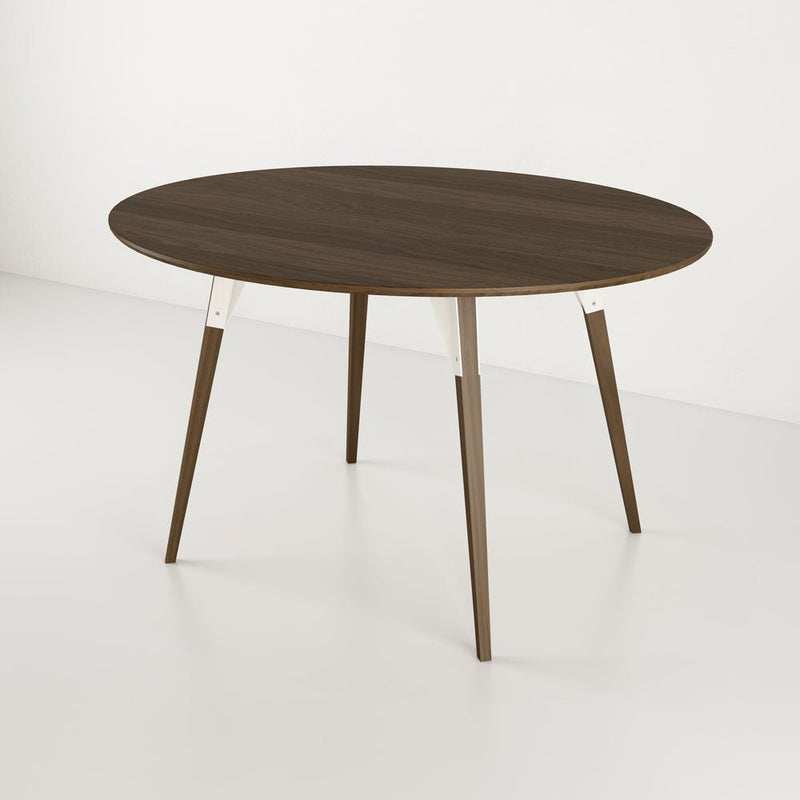 Clarke Large Oval Dining Table - Walnut - Tronk - Tables + Desks - Black - HORNE