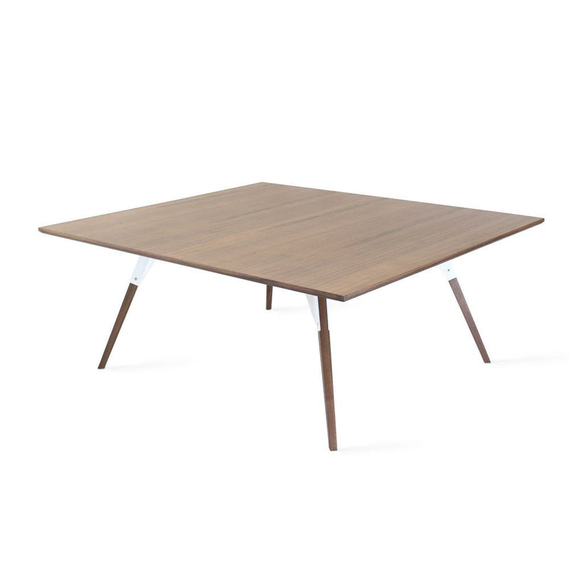 Clarke Large Rectangle Coffee Table - Walnut - Tronk - Tables + Desks - Black - HORNE