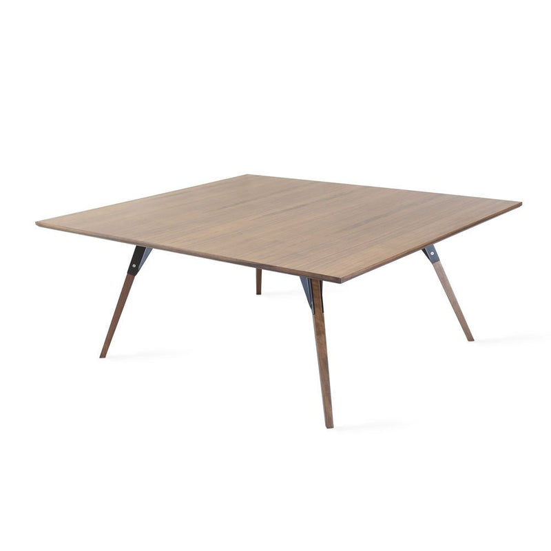 Clarke Large Rectangle Coffee Table - Walnut - Tronk - Tables + Desks - Black - HORNE