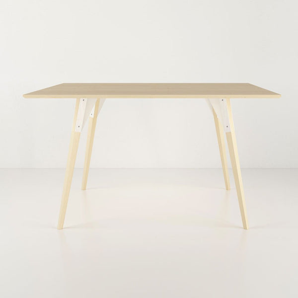 Clarke Large Rectangular Dining Table - Maple - Tronk - Tables + Desks - White - HORNE