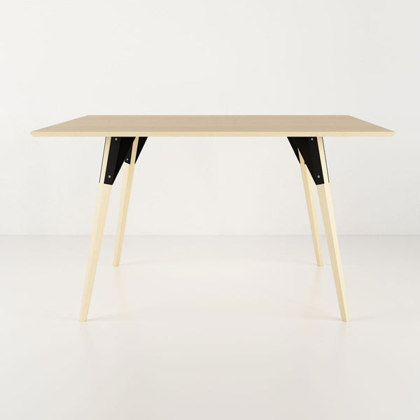 Clarke Large Rectangular Dining Table - Maple - Tronk - Tables + Desks - Black - HORNE