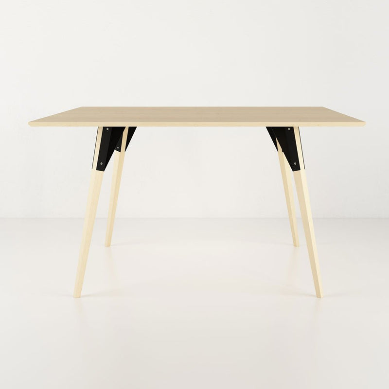 Clarke Large Rectangular Dining Table - Maple - Tronk - Tables + Desks - Black - HORNE
