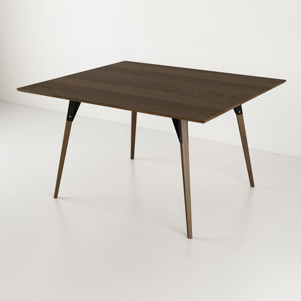 Clarke Large Rectangular Dining Table - Walnut - Tronk - Tables + Desks - Black - HORNE