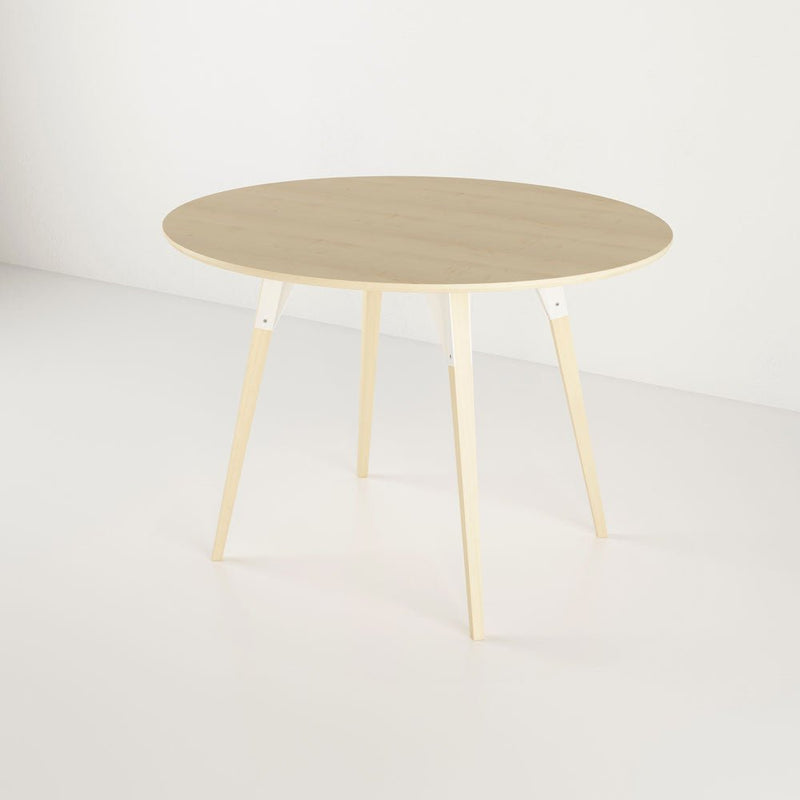 Clarke Small Oval Dining Table - Maple - Tronk - Tables + Desks - Black - HORNE