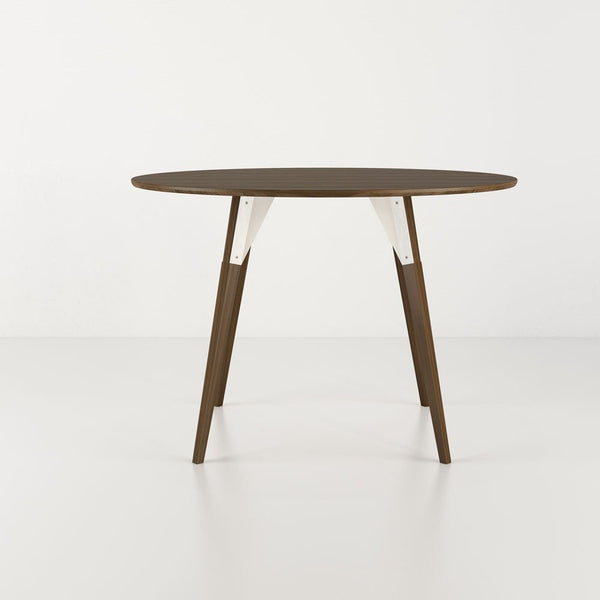 Clarke Small Oval Dining Table - Walnut - Tronk - Tables + Desks - White - HORNE