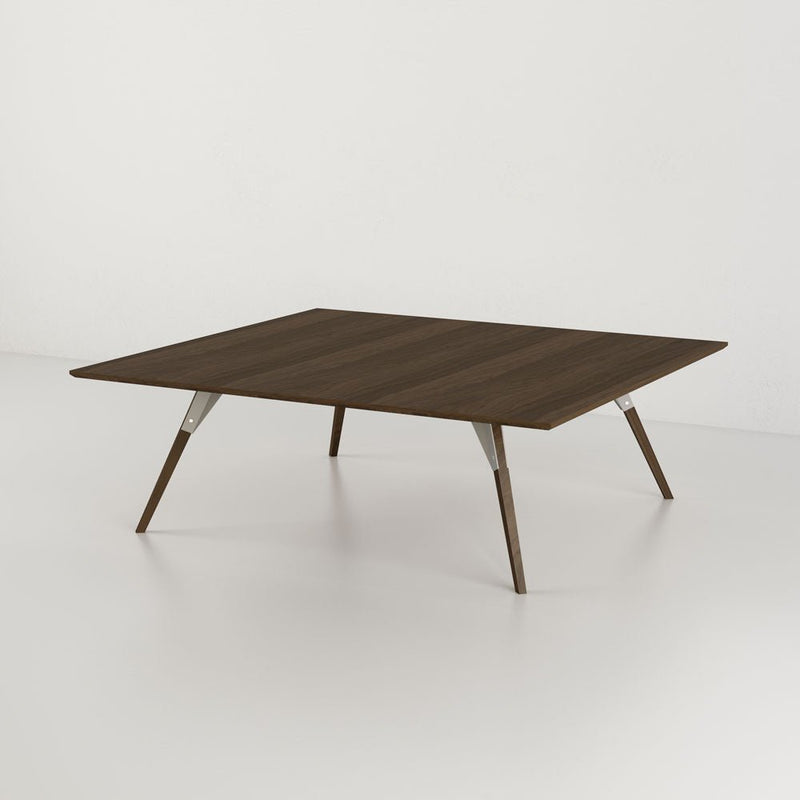 Clarke Small Rectangle Coffee Table - Walnut - Tronk - Tables + Desks - Black - HORNE