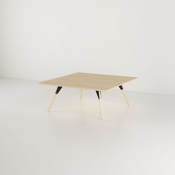 Clarke Small Square Coffee Table - Maple - Tronk - Tables + Desks - Black - HORNE