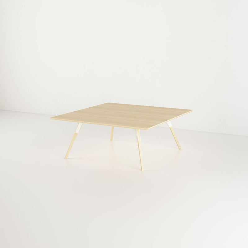 Clarke Small Square Coffee Table - Maple - Tronk - Tables + Desks - Black - HORNE