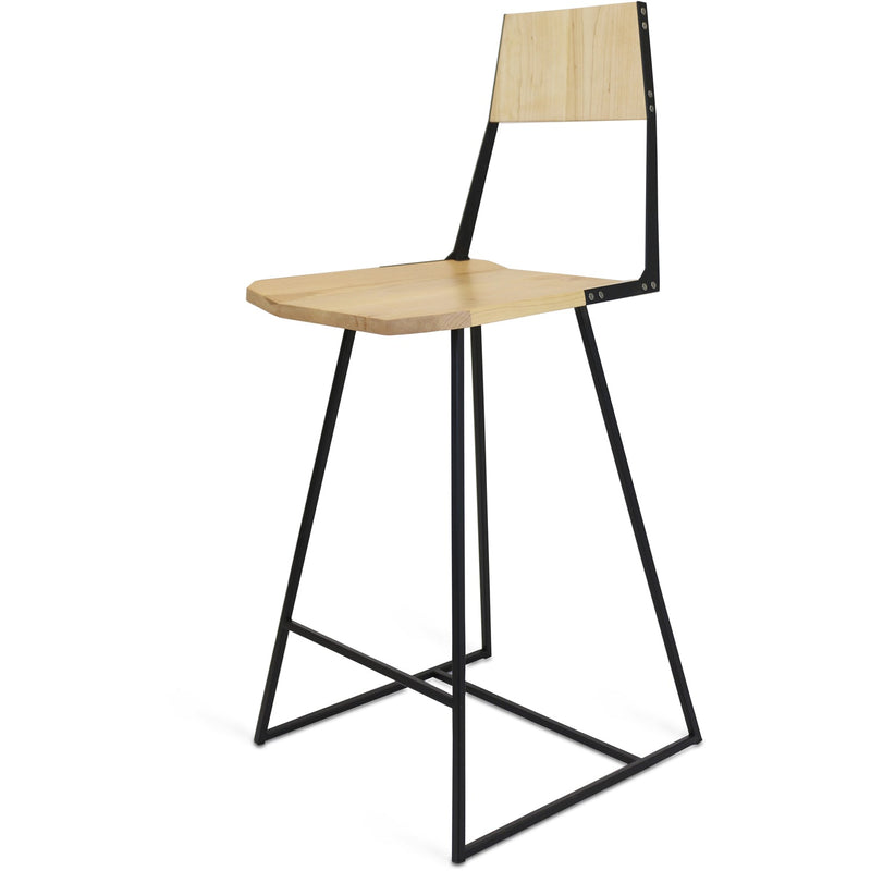Clarkester Counter Stool - Maple