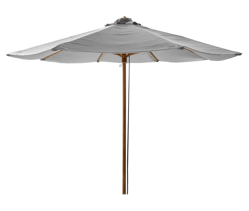 Classic Parasol With Pulley System - Cane Line - Outdoor Furniture - Low - HORNE