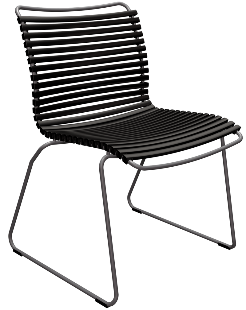 CLICK Outdoor Dining Chair - No Armrests - HOUE - Outdoor Furniture - Pine Green - HORNE