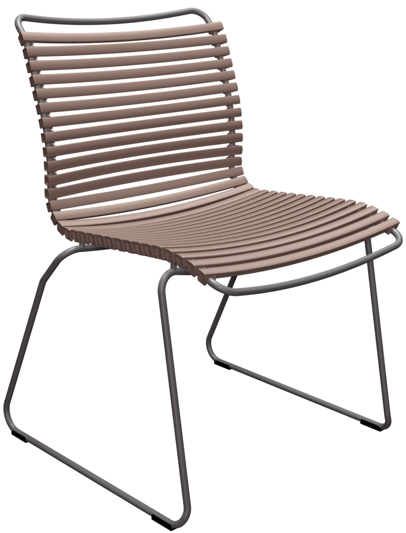 CLICK Outdoor Dining Chair - No Armrests - HOUE - Outdoor Furniture - Pine Green - HORNE