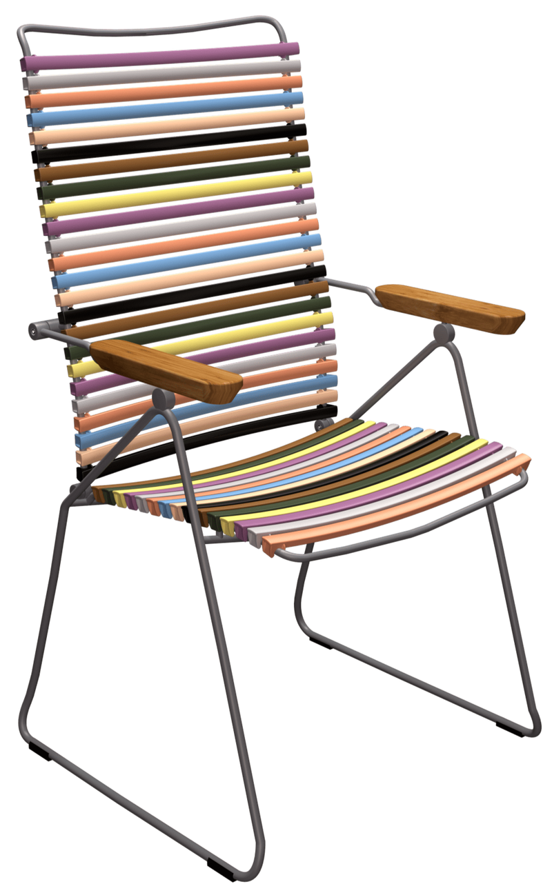 CLICK Outdoor Position Chair - HOUE - Outdoor Furniture - Pine Green - HORNE