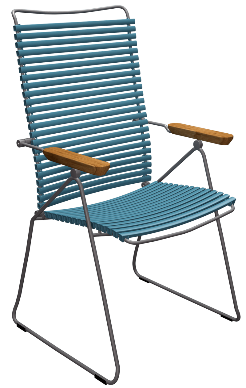 CLICK Outdoor Position Chair - HOUE - Outdoor Furniture - Pine Green - HORNE