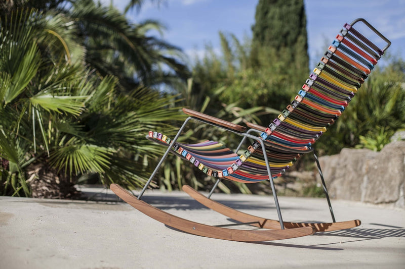 CLICK Outdoor Rocking Chair - HOUE - Outdoor Furniture - Pine Green - HORNE
