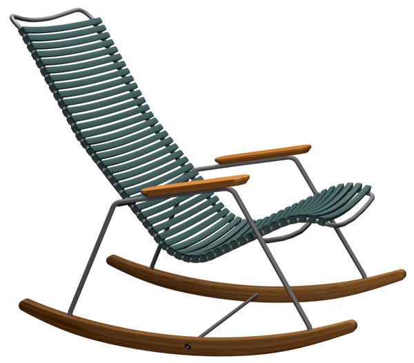 CLICK Outdoor Rocking Chair - HOUE - Outdoor Furniture - Pine Green - HORNE