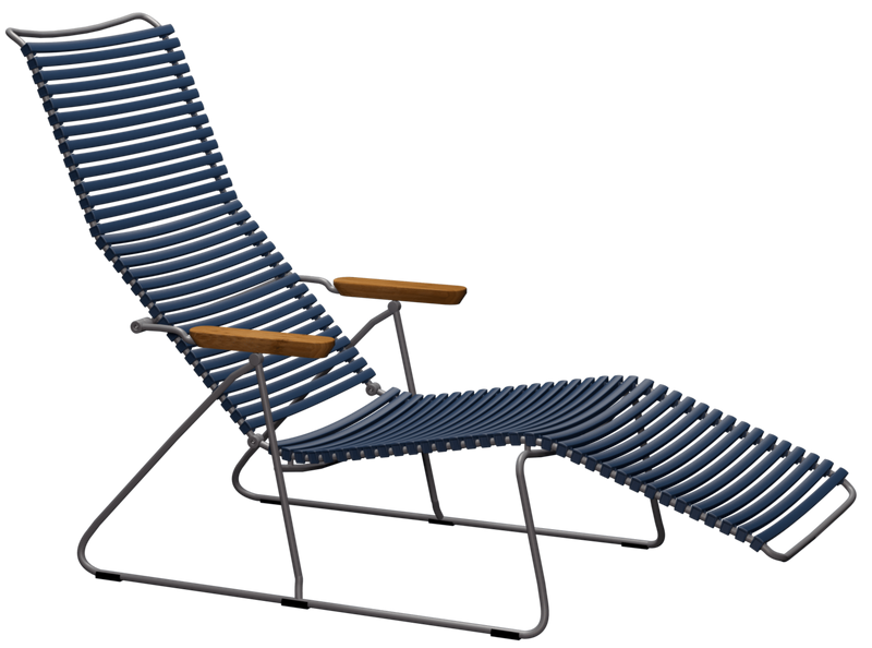 CLICK Sunlounger - HOUE - Outdoor Furniture - Pine Green - HORNE