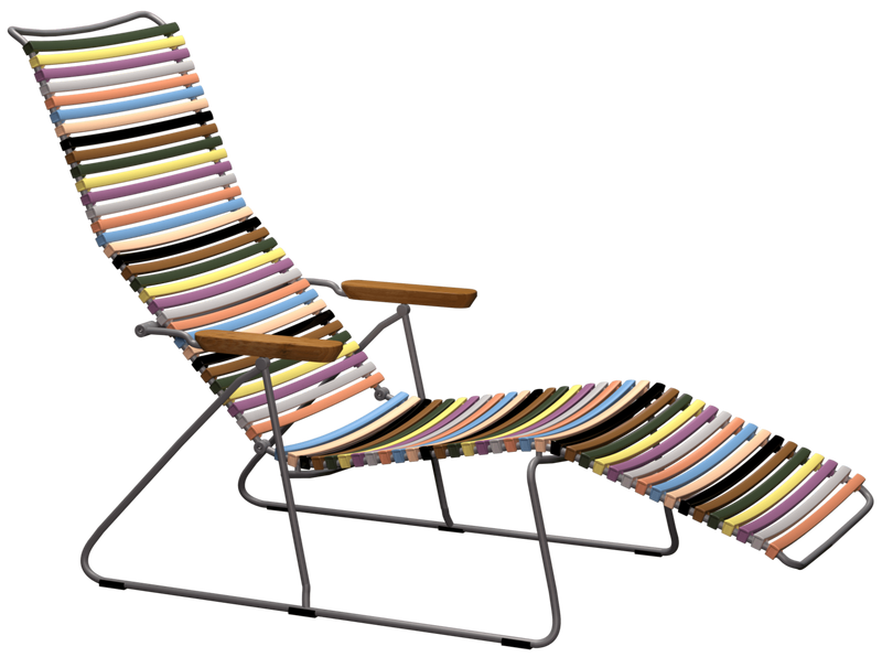 CLICK Sunlounger - HOUE - Outdoor Furniture - Pine Green - HORNE