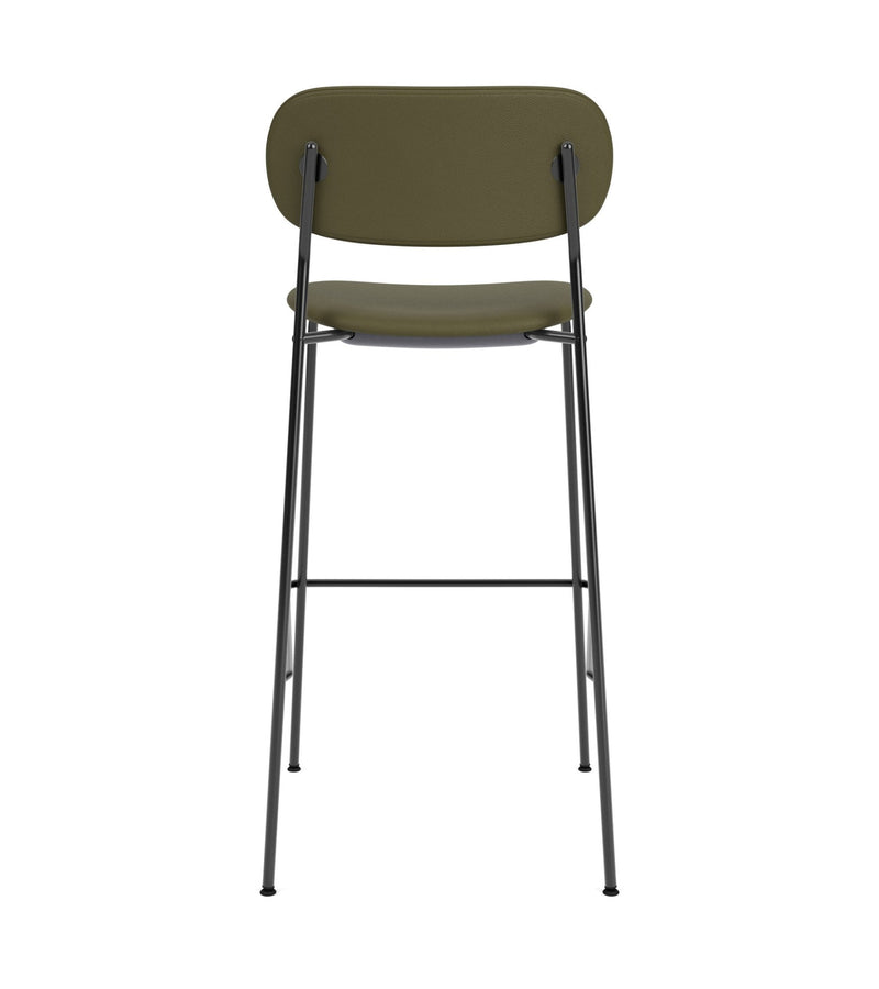 Co Bar Chair - Fully Upholstered - Audo Copenhagen - Chairs - Black Frame/ Audo Boucle 02 (Beige) - HORNE