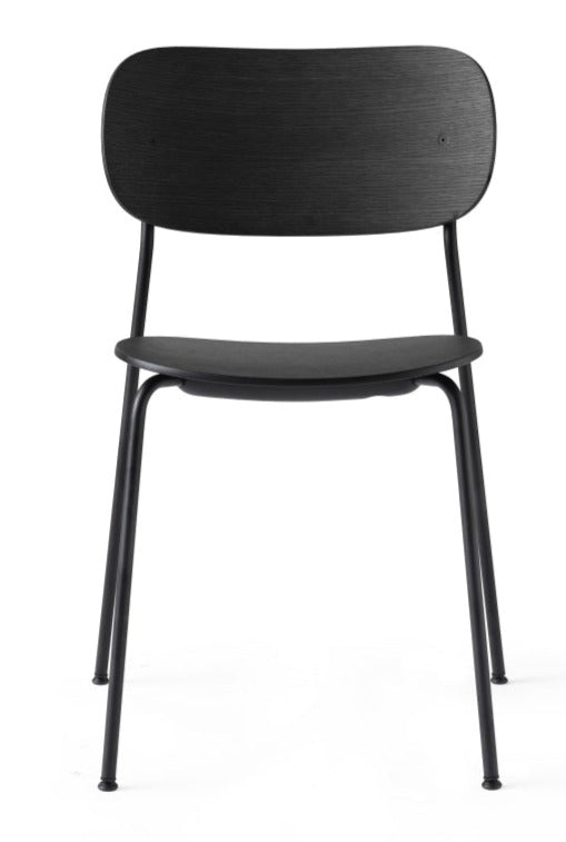 Co Chair - w/o Armrest - Audo Copenhagen - Chairs - Black / Dark Oak - HORNE