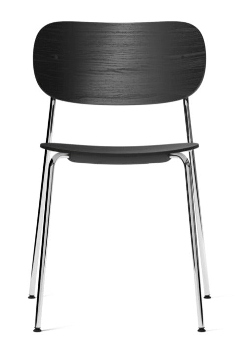 Co Chair - w/o Armrest - Audo Copenhagen - Chairs - Black / Dark Oak - HORNE