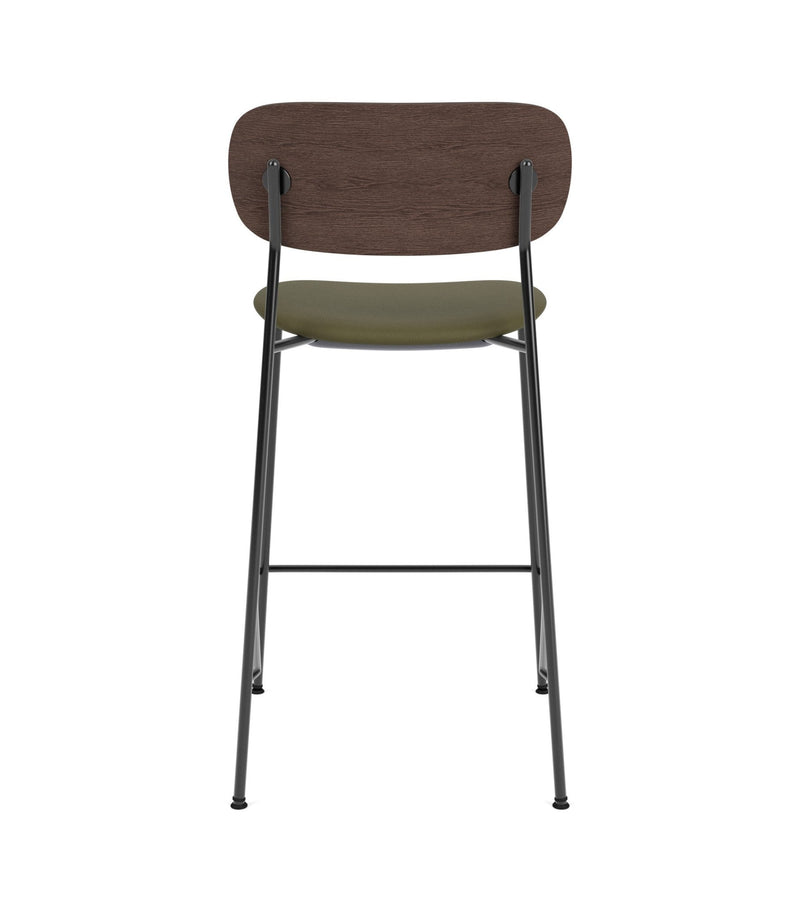 Co Counter Chair - Upholstered Seat - Audo Copenhagen - Chairs - Natural Oak/ Audo Boucle 02 (Beige) - HORNE