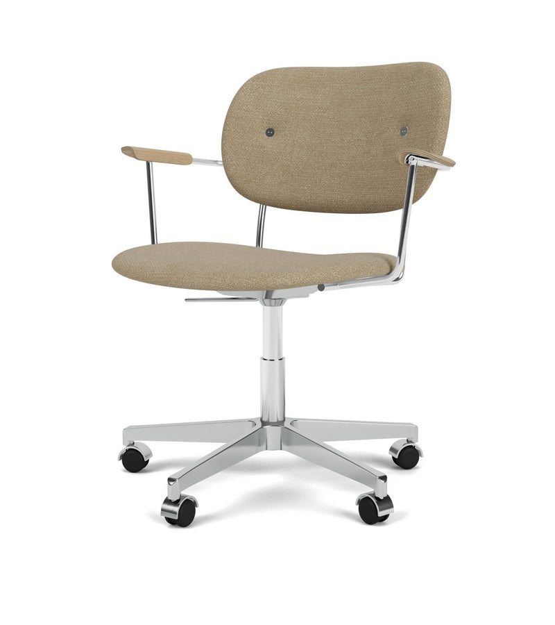 Co Task Chair - Fully Upholstered - Audo Copenhagen - Chairs - Audo Boucle 02 (Beige) - No Armrests - HORNE