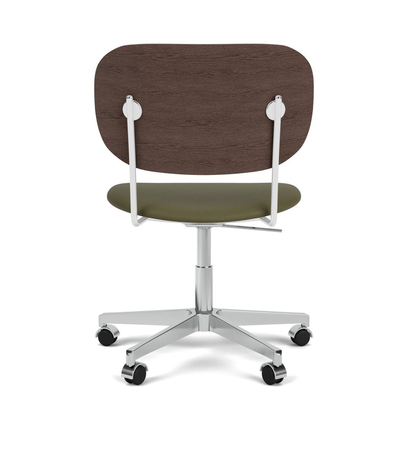 Co Task Chair - Upholstered Seat - Audo Copenhagen - Chairs - Natural Oak/ Audo Boucle 02 (Beige) - No Armrests - HORNE