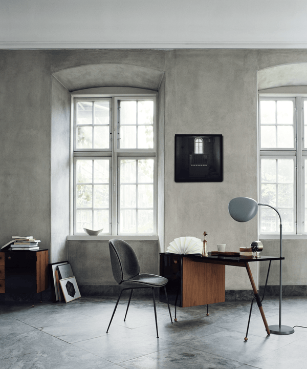 Cobra Floor Lamp - Gubi - Floor Lamps - Semi Matte Dusty Blue - HORNE