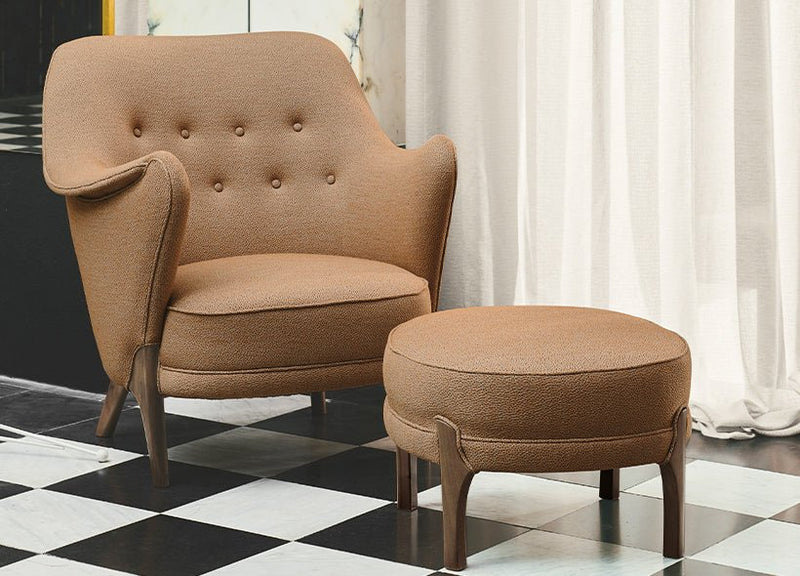 Cocktail Lounge Chair - Warm Nordic Chairs - Barnum 10 - HORNE