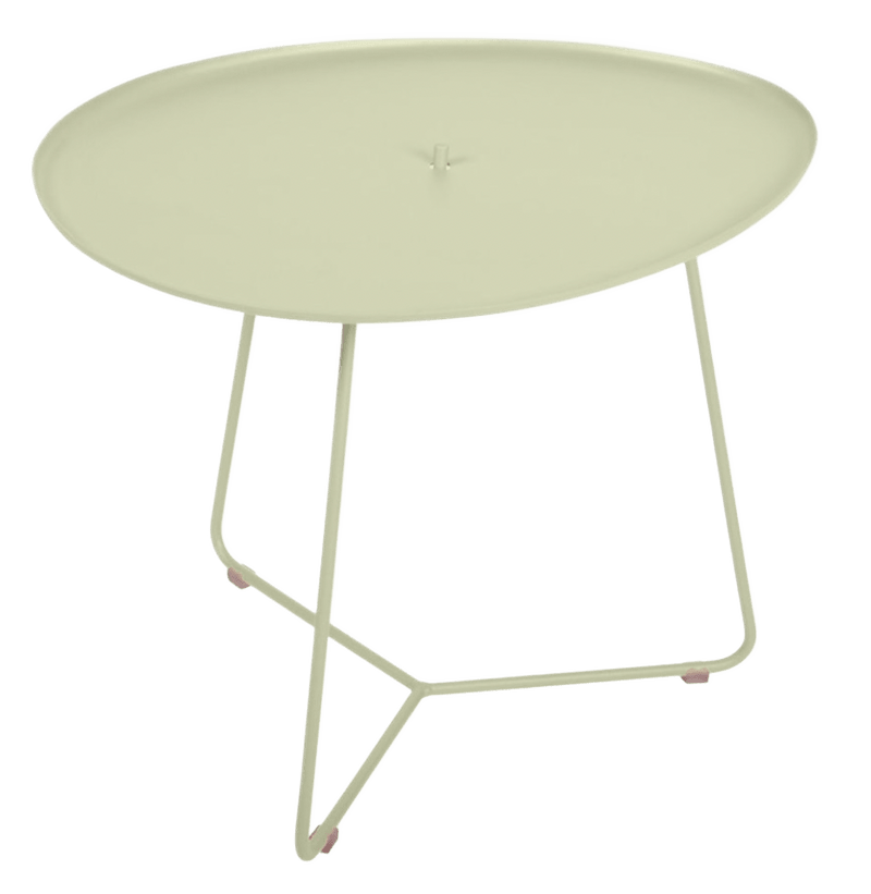 Cocotte Low Table with Removable Tray - Fermob - Outdoor Furniture - Black Cherry - HORNE