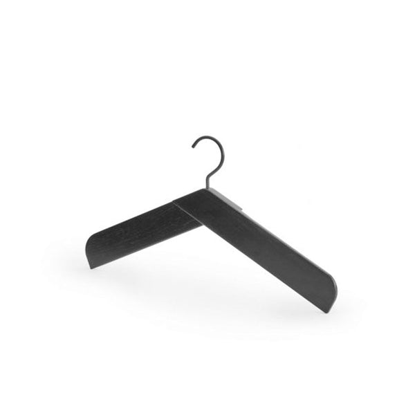 Collar Coat Hanger - Skagerak by Fritz Hansen - Coat + Key Racks - Black - HORNE