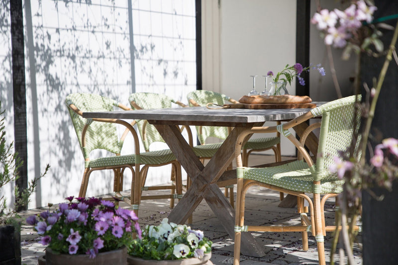 Colonial Teak Table 100x200 - Exterior - Sika Design - Outdoor Furniture - HORNE