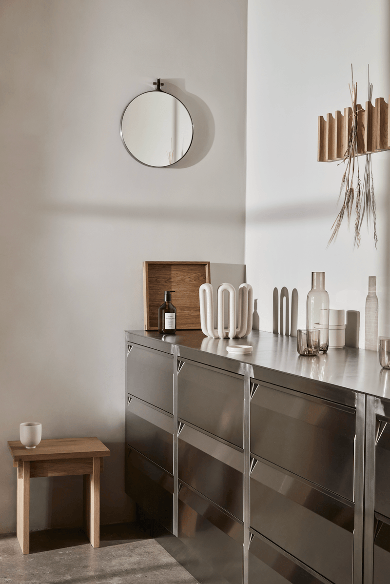 Column Coat Rack - Kristina Dam - Coat + Key Racks - Natural Oak - HORNE