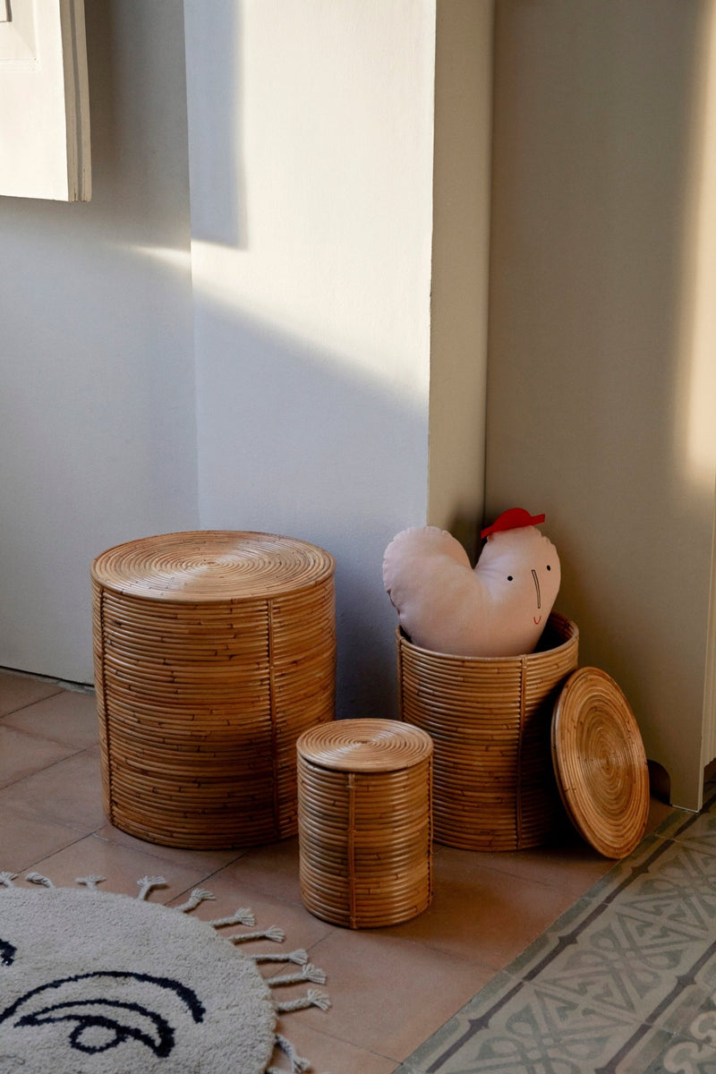 Column Storage - Set of 3 - Ferm Living - Storage + Organization - HORNE