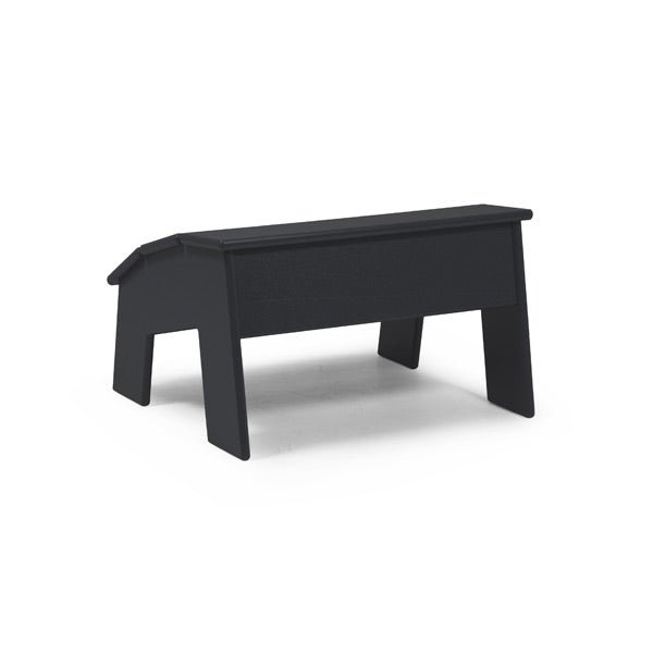 Compact Ottoman - Loll Designs - Stools + Benches + Ottomans - Black - HORNE