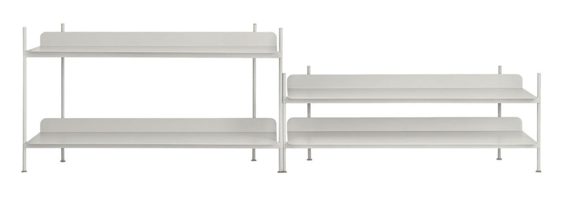 Compile Shelving System - Muuto - Shelving - Config 1 - Black - HORNE