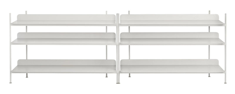 Compile Shelving System - Muuto - Shelving - Config 1 - Black - HORNE