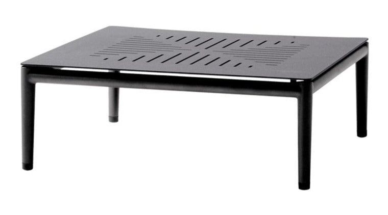 Conic Coffee Table - Cane Line - Outdoor Furniture - Lava Grey - HORNE