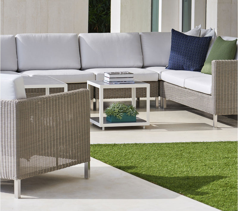 Connect Single Seater Module - Cane Line - Outdoor Furniture - Taupe Cushion Set - HORNE