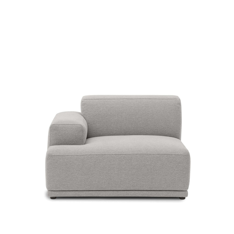 Connect Soft Modular Sofa - Muuto - Sofas - Left Armrest - Re - wool 128 - HORNE