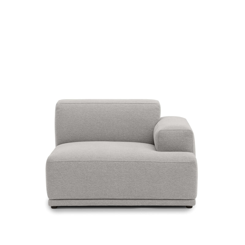 Connect Soft Modular Sofa - Muuto - Sofas - Left Armrest - Re - wool 128 - HORNE