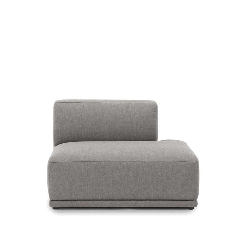 Connect Soft Modular Sofa - Muuto - Sofas - Left Armrest - Re - wool 128 - HORNE
